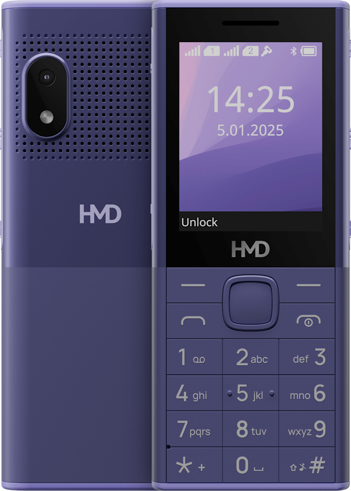Purple HMD 150 Music from Front and Back