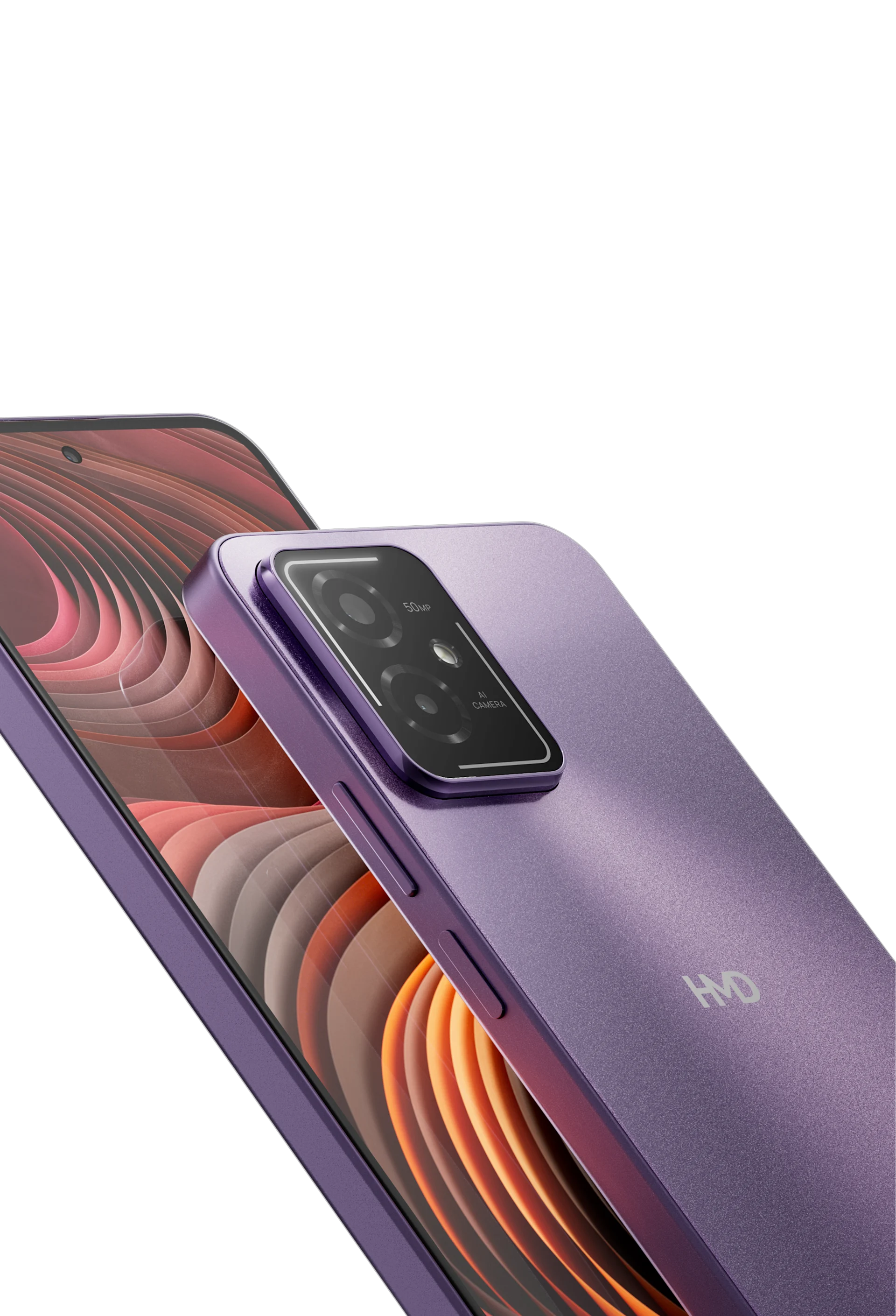 HMD Vibe 5G has a stylish design