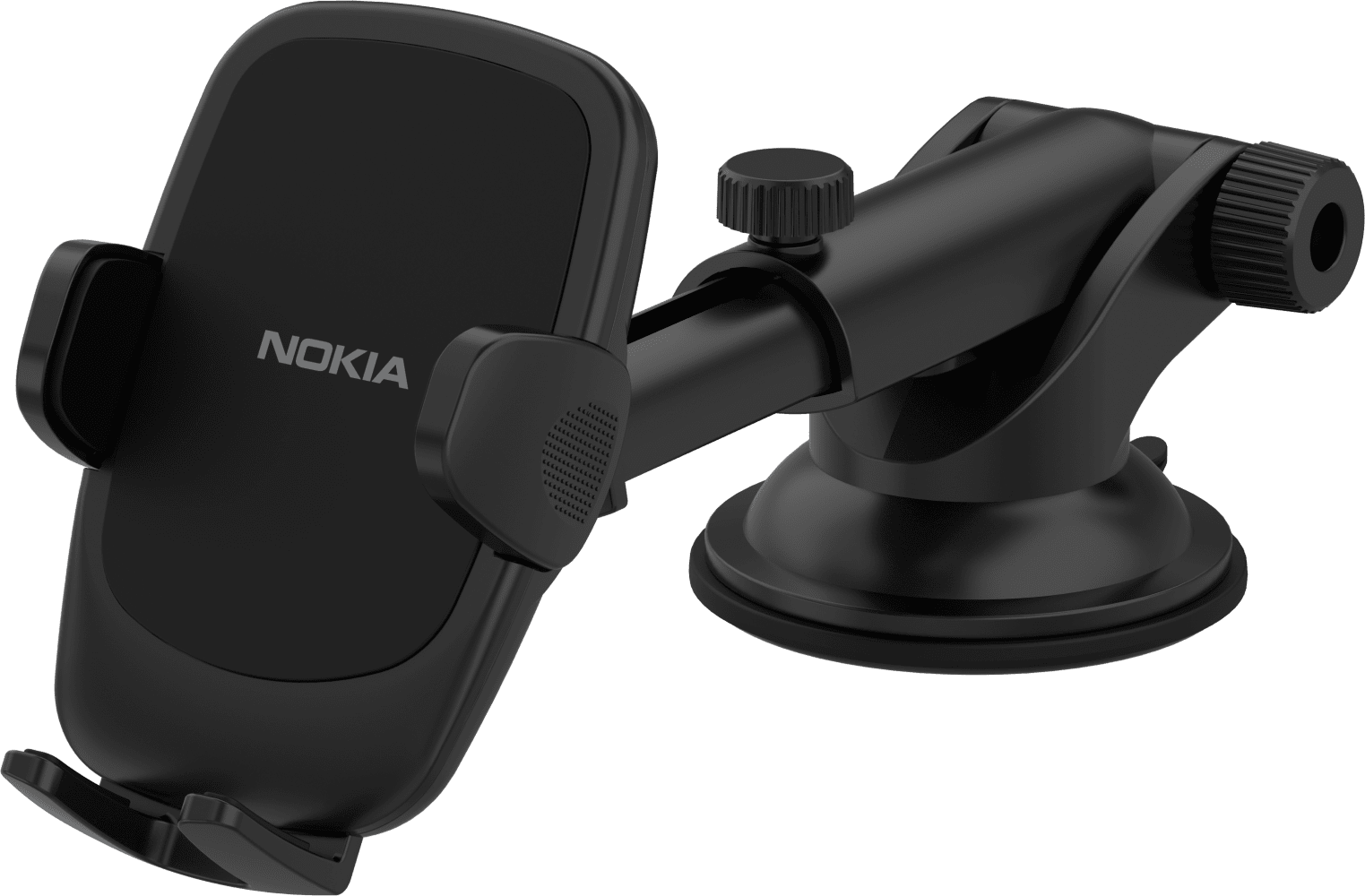Schwarz Nokia Car Holder von Vorderseite vergrößern