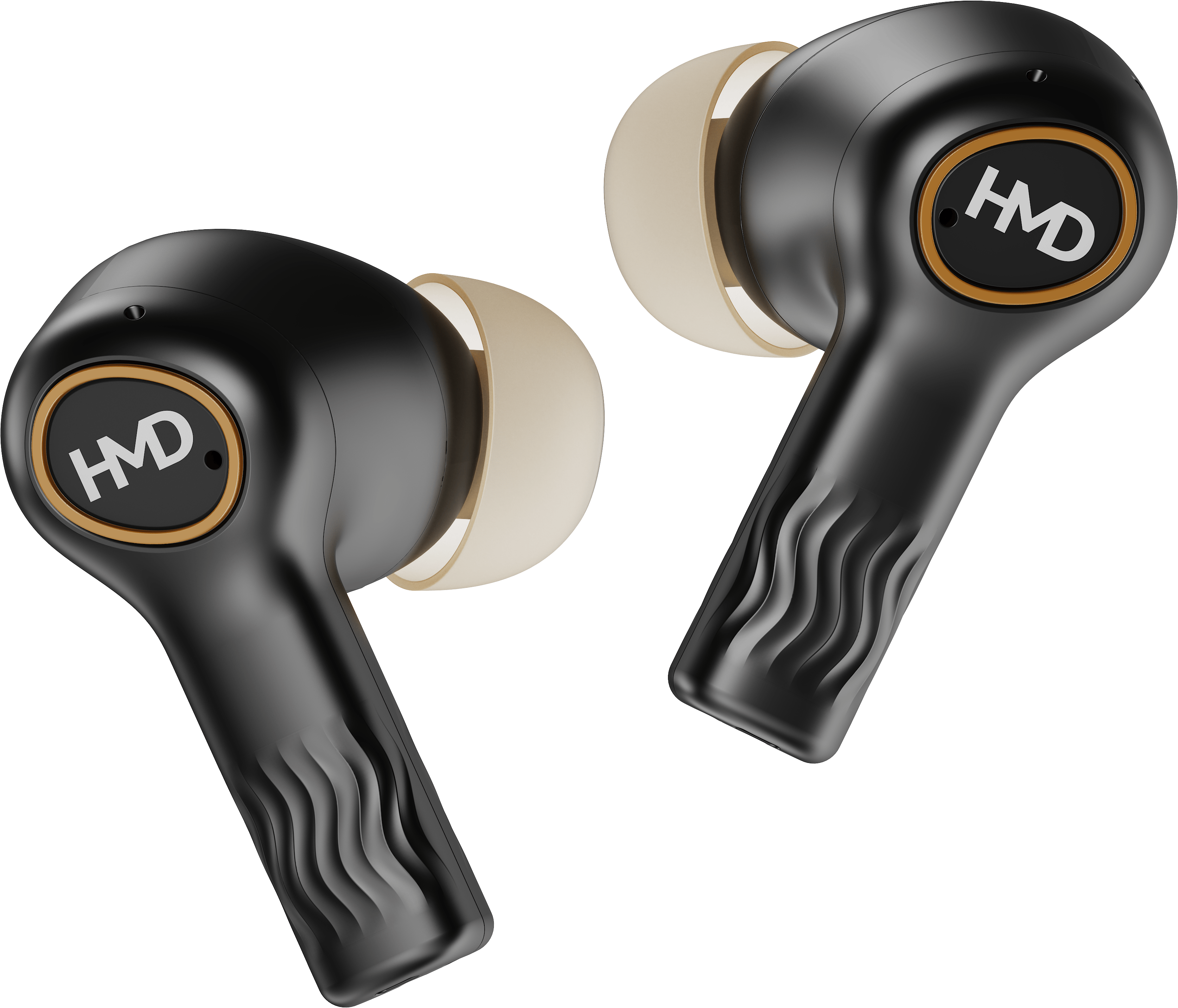 أسود HMD DUB X50  from Front