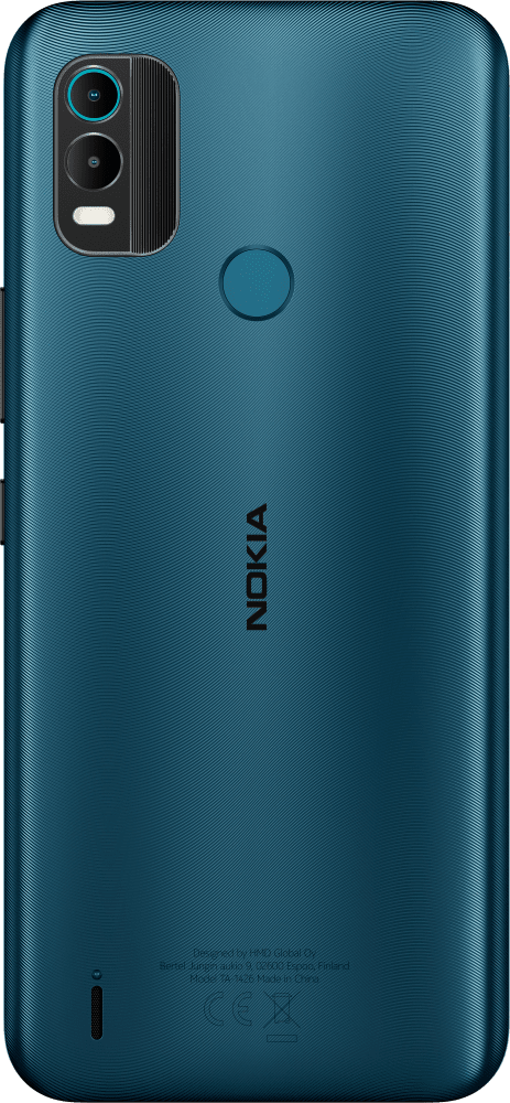 Ampliar Nokia C21 Plus Cian oscuro desde Atrás