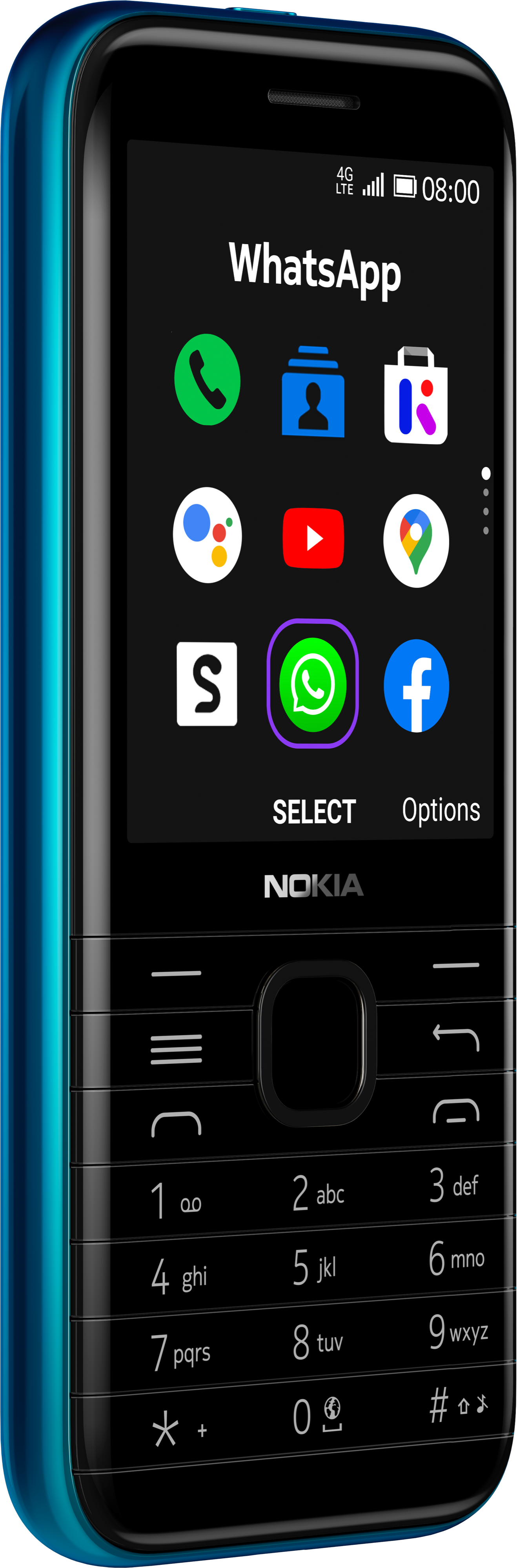 Nokia 8000 4G mobile