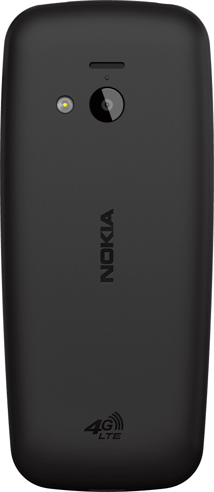 Enlarge Black Nokia 220 4G from Back
