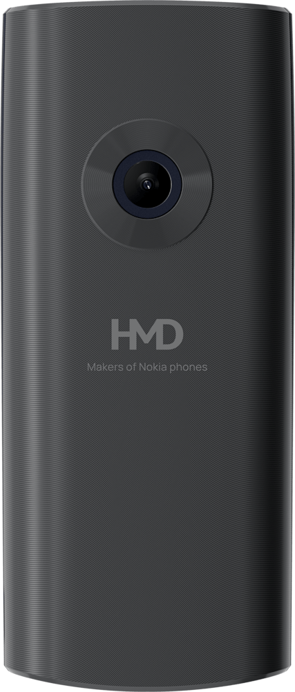 Charcoal Nokia 110 (2023) from Back