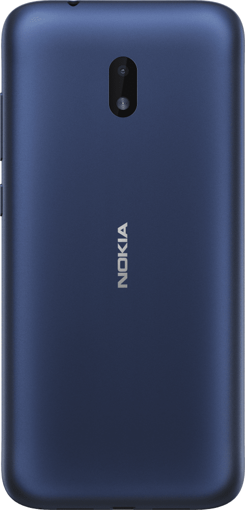 Enlarge สีน้ำเงิน Nokia C1 Plus from Back