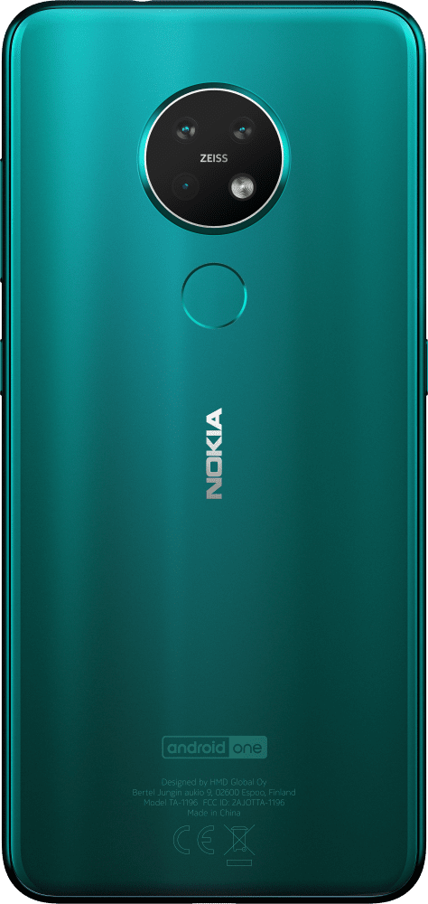 Enlarge Cyan Green Nokia 7.2 from Back