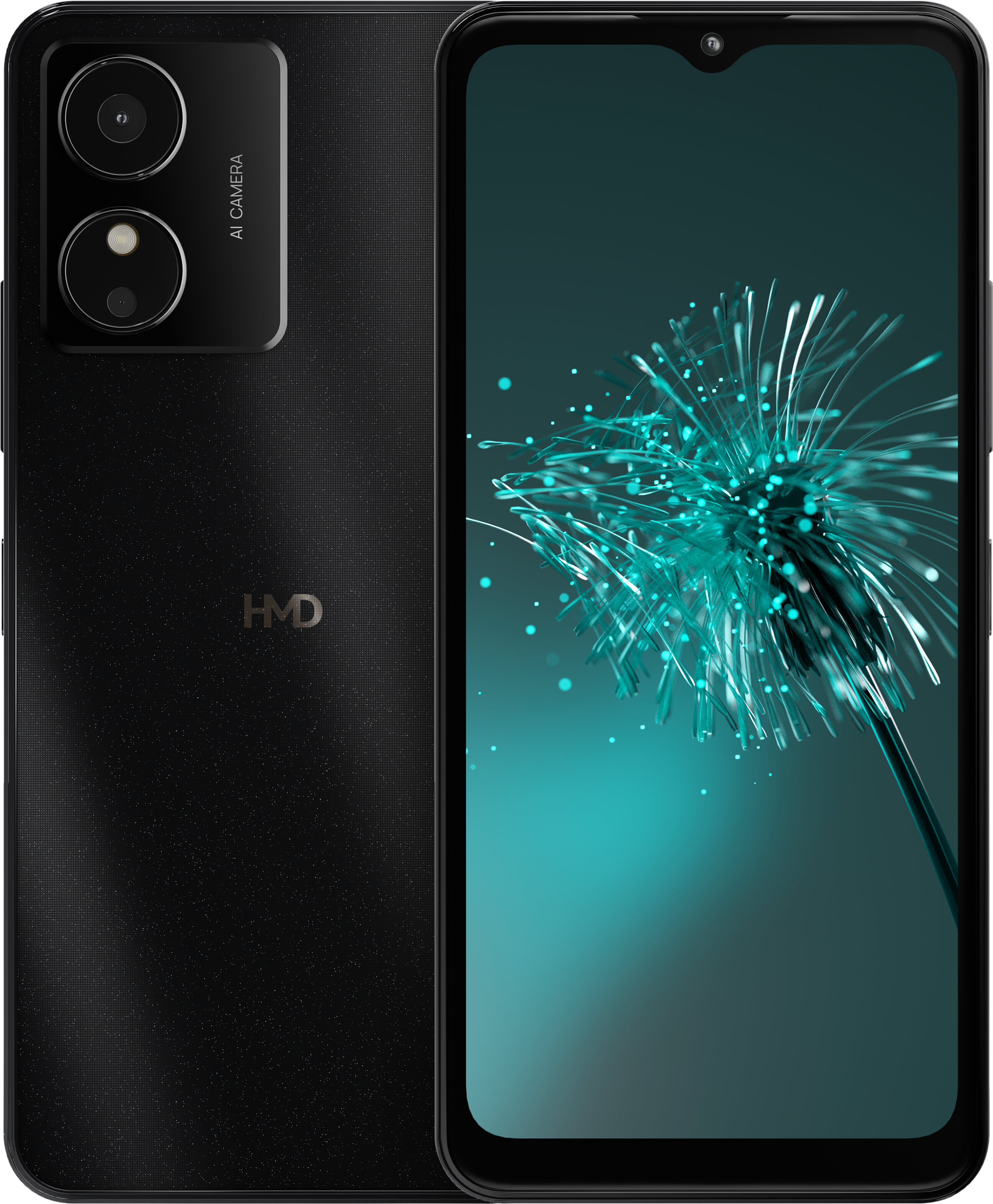 Shadow Black HMD Arc from Front and Back