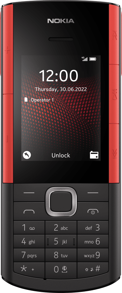 Enlarge Μαύρο Nokia 5710 XA from Front