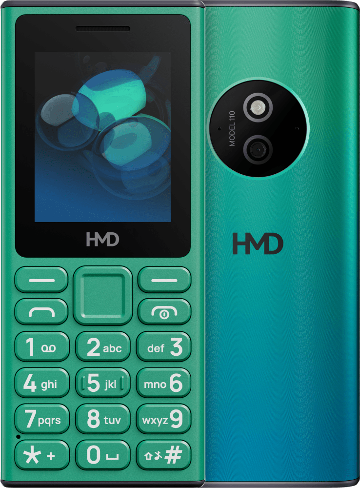 Enlarge Green HMD 110 from Front and Back