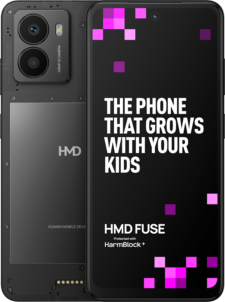 Noir HMD Fuse from Front and Back