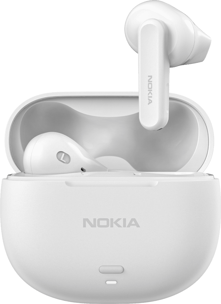 Enlarge Branco Nokia Go Earbuds 2 + from Front and Back