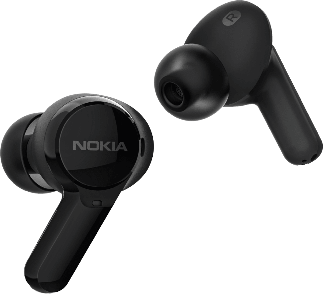 Vergroot Black Nokia Clarity Earbuds van Achterzijde