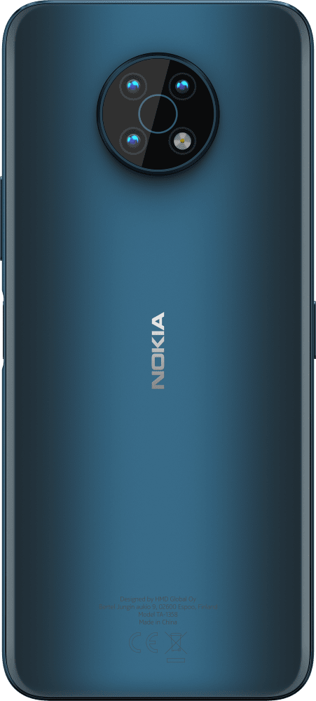 Enlarge Ocean Blue Nokia G50 from Back