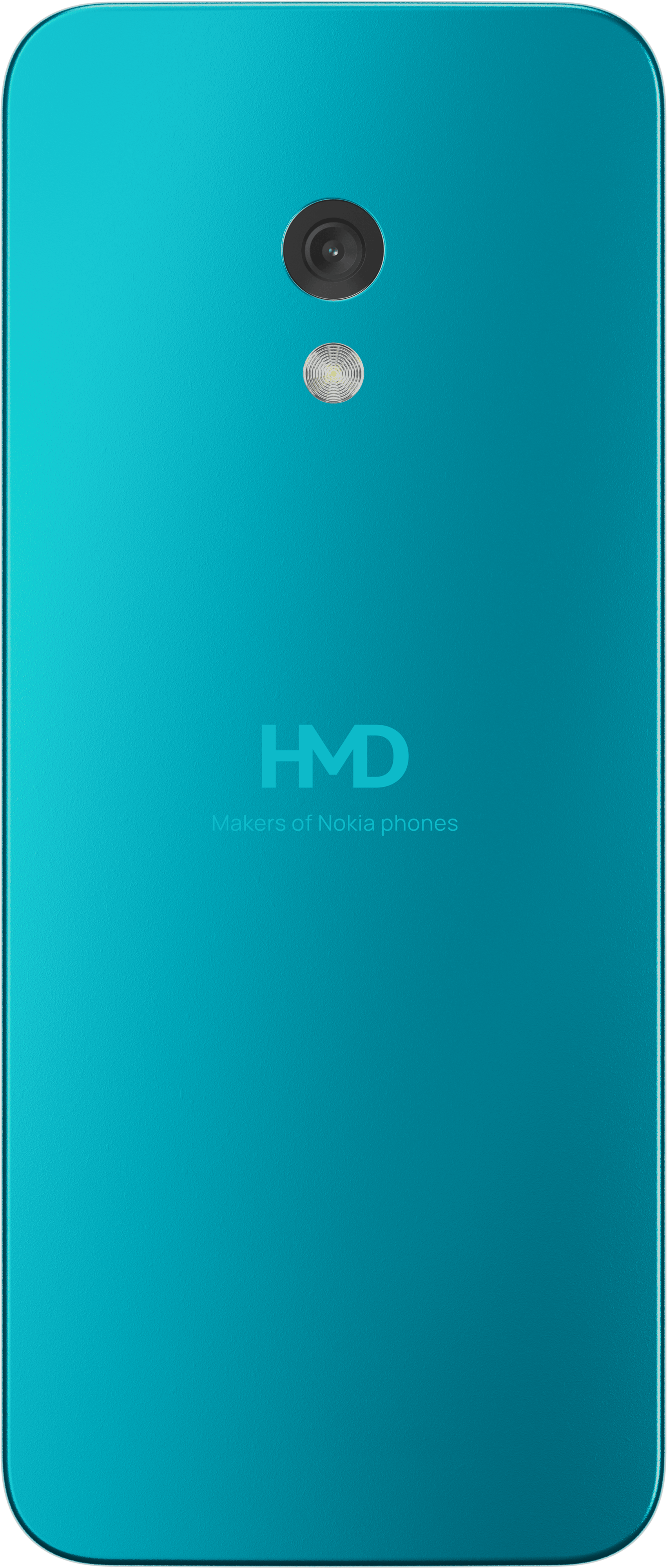 Blue Nokia 235 4G from Back