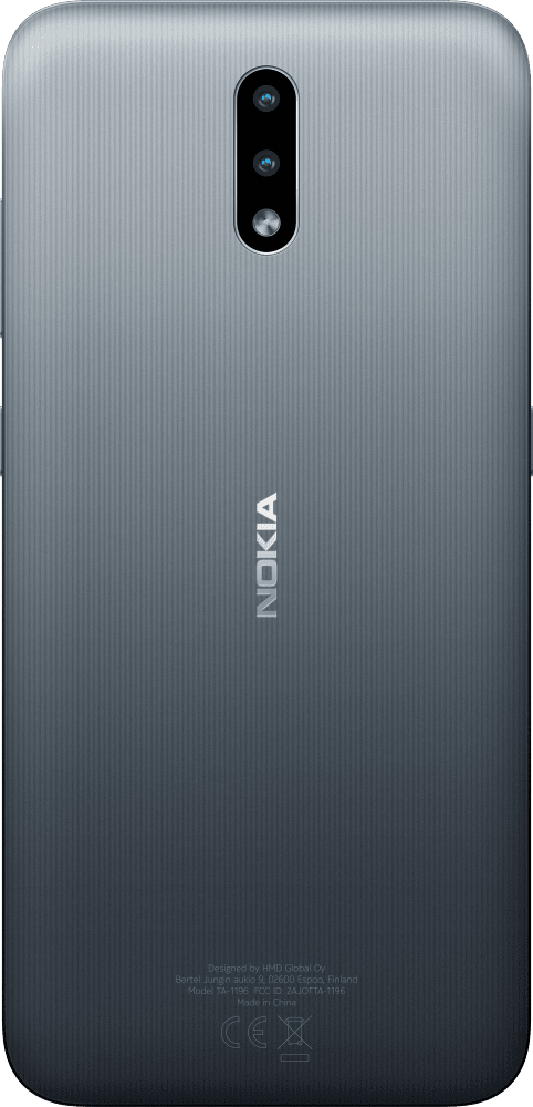 Enlarge Màu xám đậm Nokia 2.3 from Back