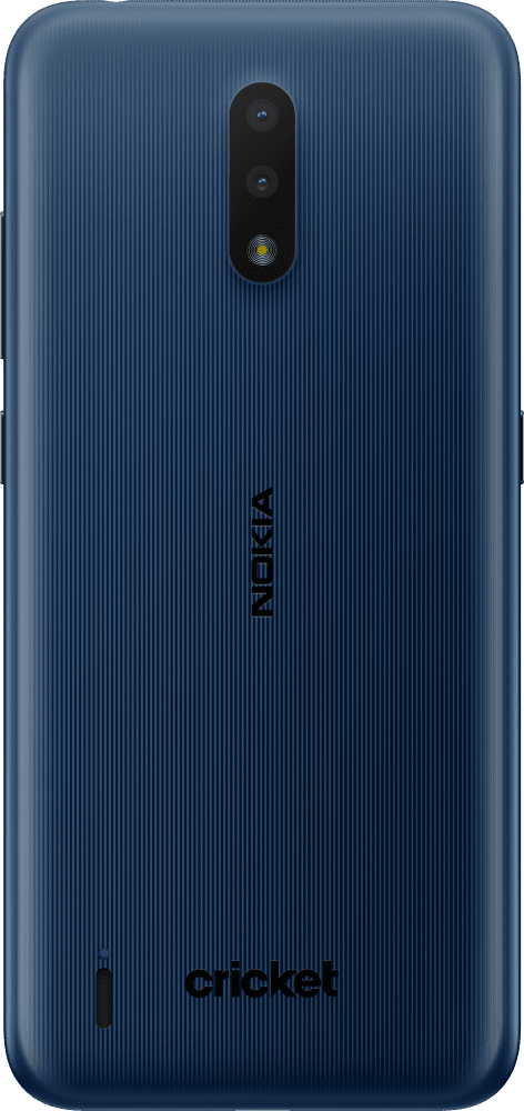 Enlarge Tempered Blue Nokia C2 Tava from Back