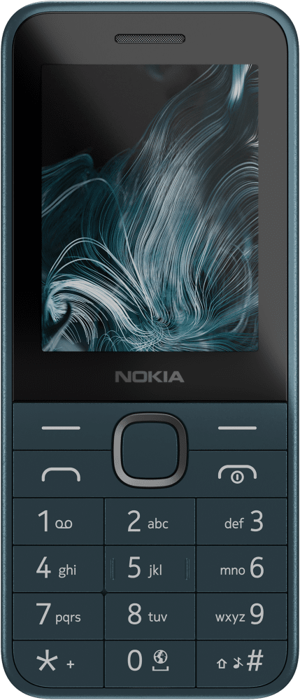 Enlarge Dark Blue Nokia 225 4G (2024) from Front