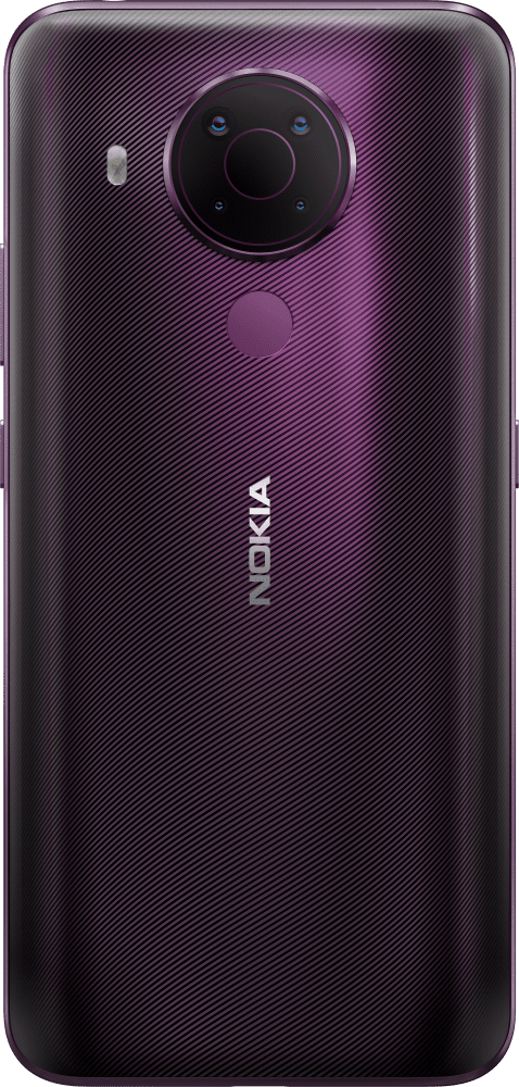 Enlarge Purple Nokia 5.4 from Back