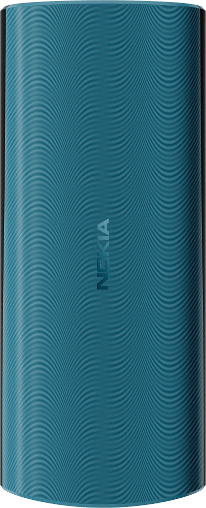 Enlarge Ocean Blue Nokia 105 4G (2023) from Back