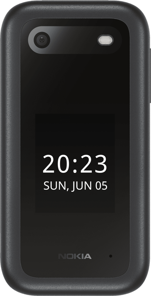 Enlarge สีดำ Nokia 2660 Flip from Front