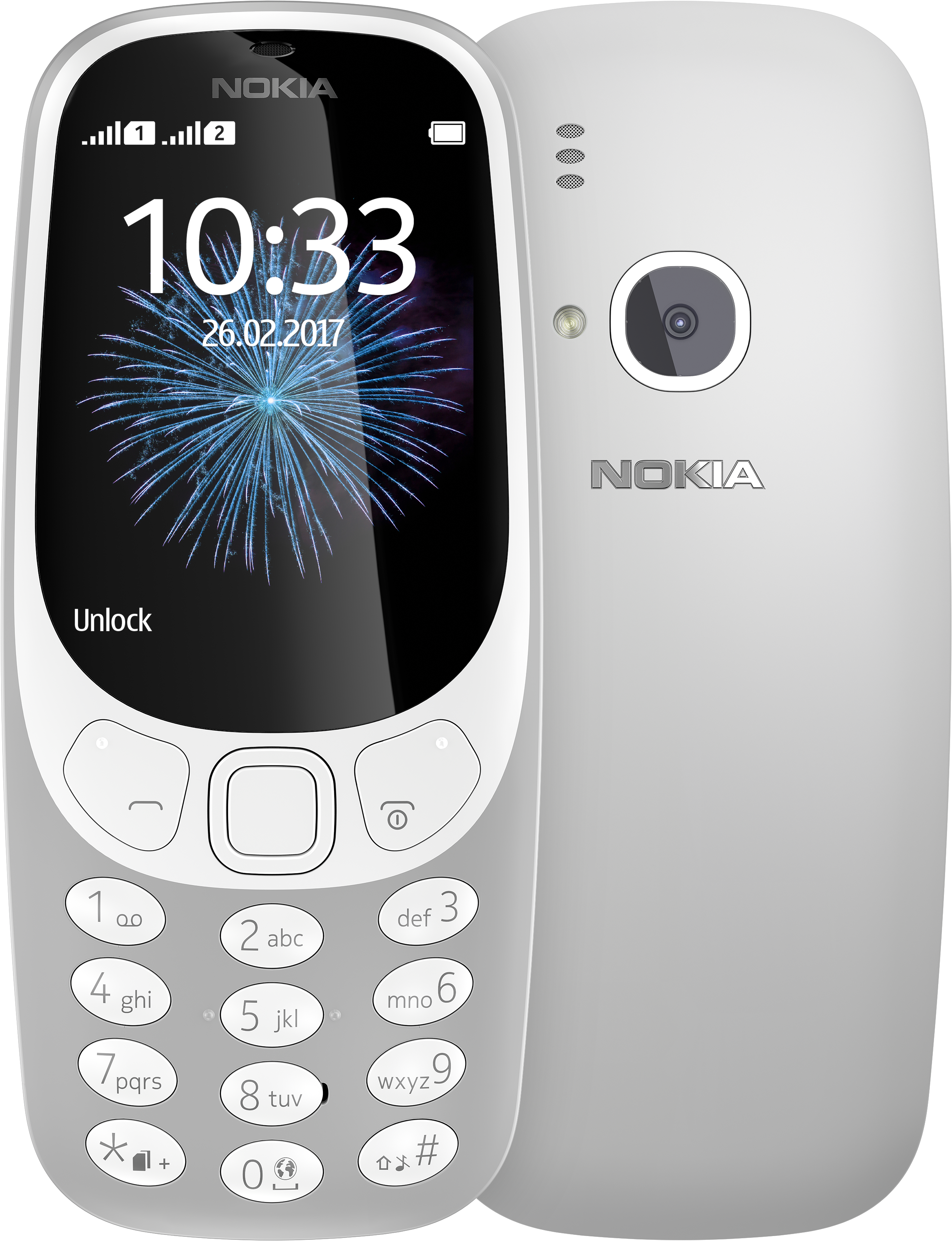 Nokia 3310 Navy blue Unlocked 2G GSM 900/1800 Mobile Phone - with