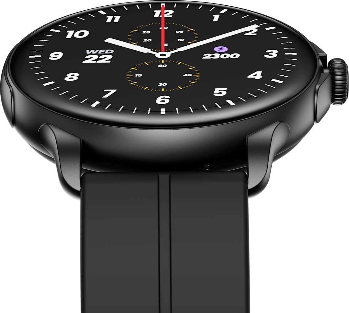 Czarny HMD WATCH X1 SMARTWATCH z Przedni