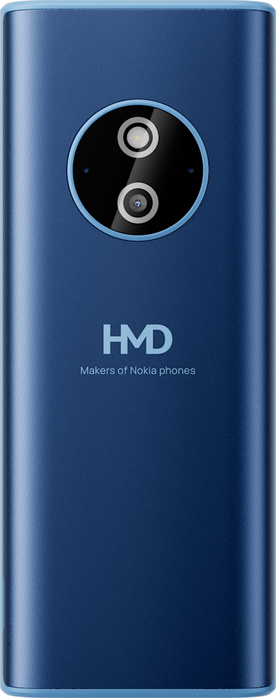 أزرق داكن Nokia 210 4G from Back