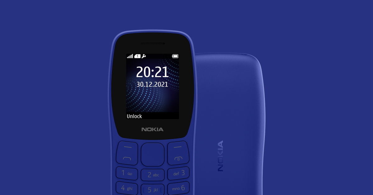 Nokia 105 Africa Edition Charcoal
