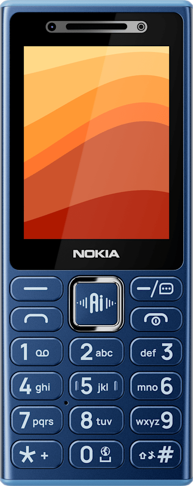 أزرق داكن Nokia 210 4G from Front