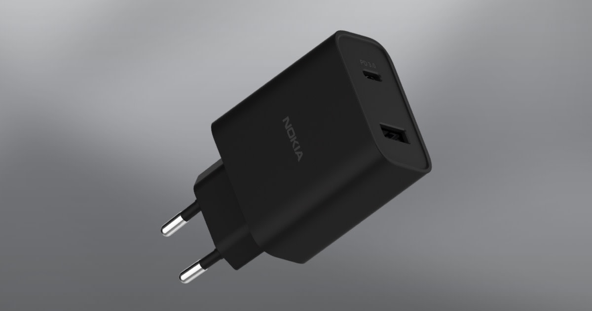 Nokia Fast Wall Charger 18W with Cable