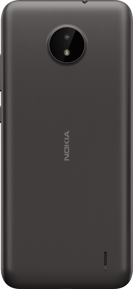 Enlarge Gray Nokia C10 from Back