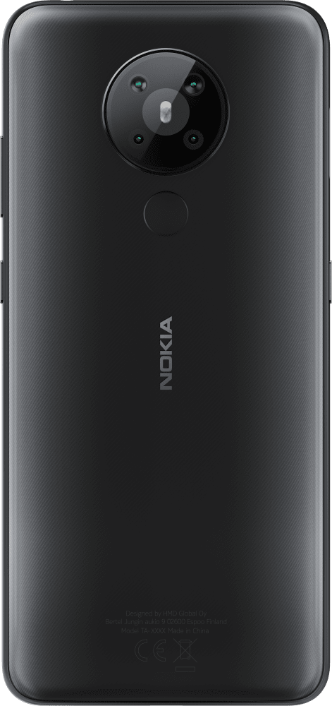 Enlarge Charcoal Nokia 5.3 from Back