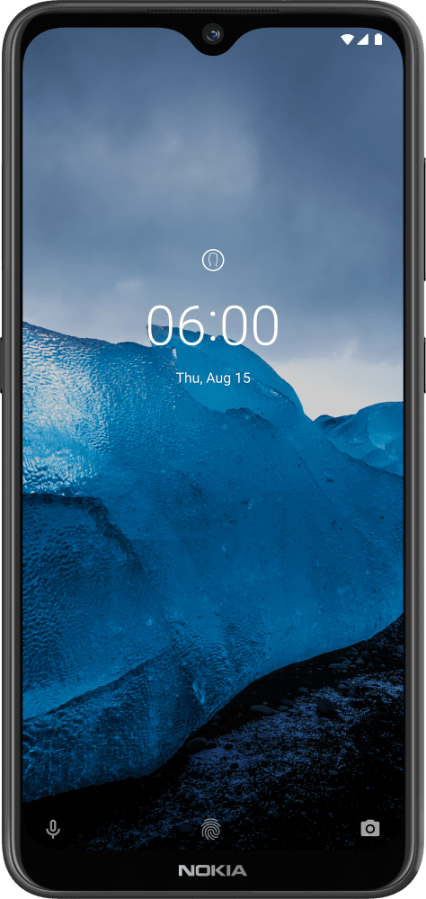 Enlarge Черен Nokia 6.2 from Front