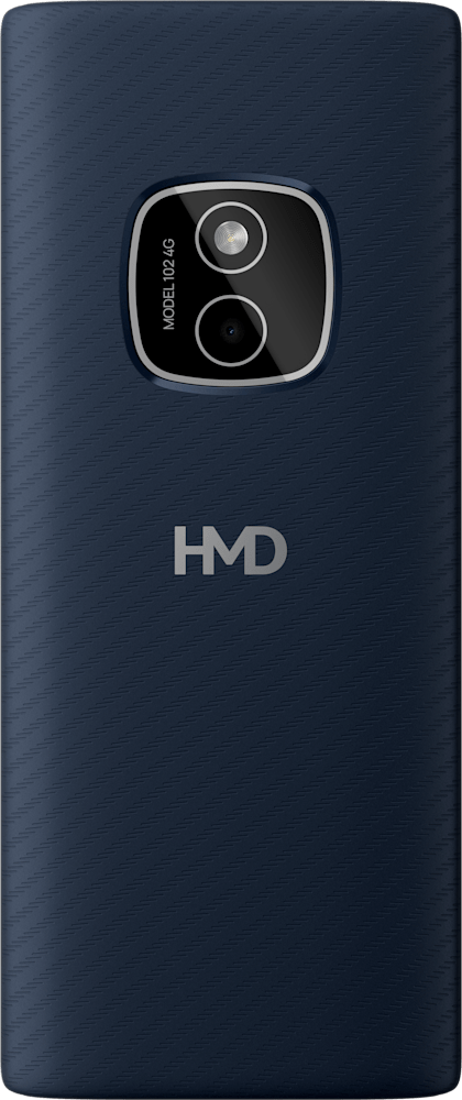 Dark Blue HMD 102 4G Dual Sim  from Back