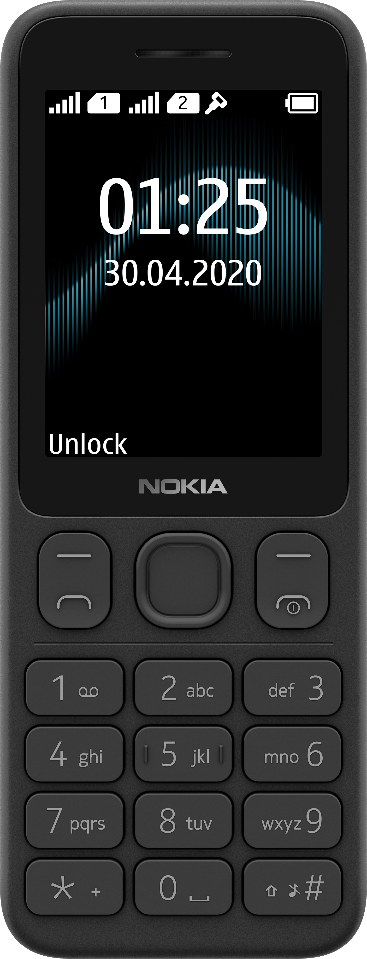Nokia 125 Mobile Phone With Wireless Fm Radio