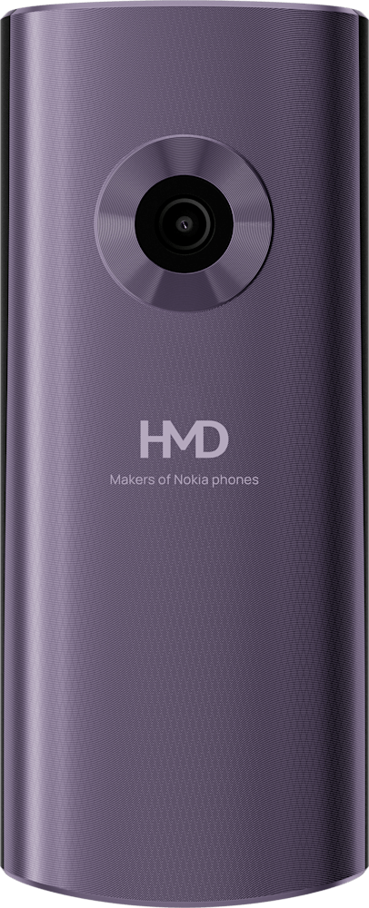 Arctic Purple Nokia 110 4G from Back