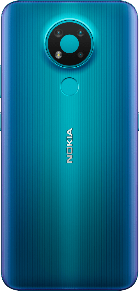 Enlarge Синій (фіорд) Nokia 3.4 from Back
