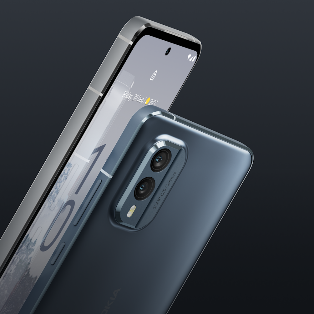 Nokia X30 5G sustainable smartphone with OIS camera