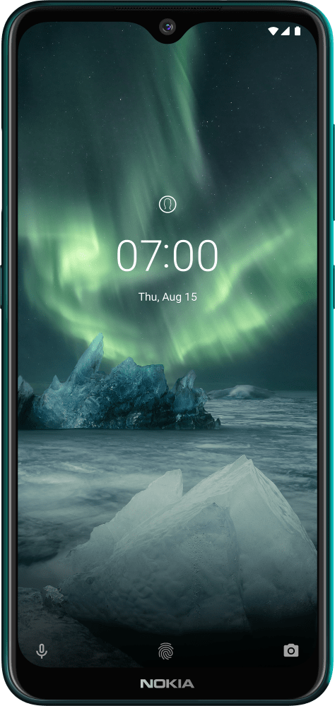 Enlarge Verde cyan Nokia 7.2 from Front