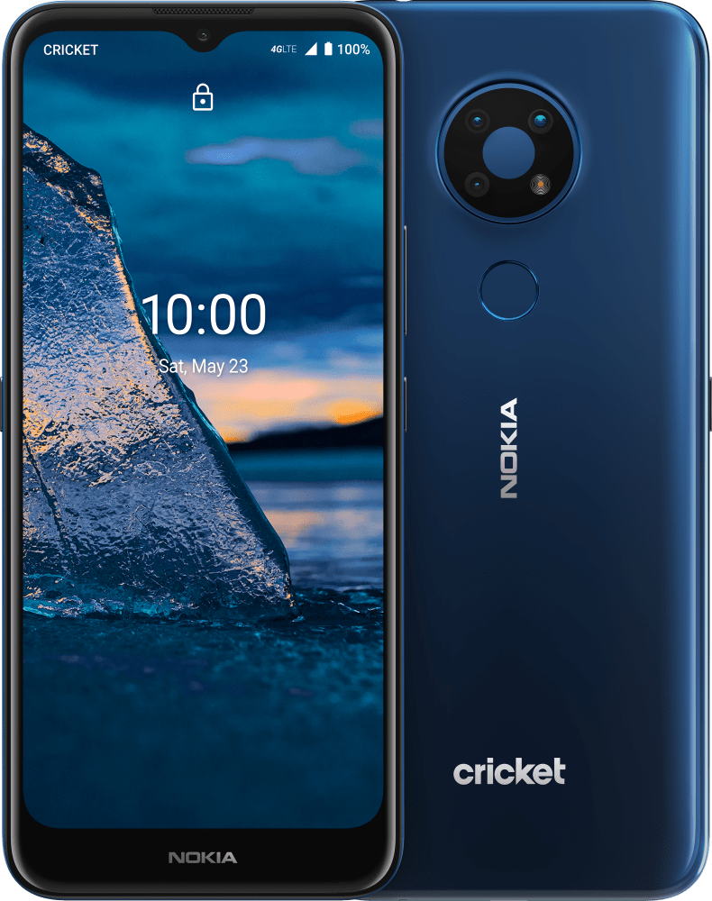 Ampliar Nokia C5 Endi Midnight Blue desde Frontal y trasera