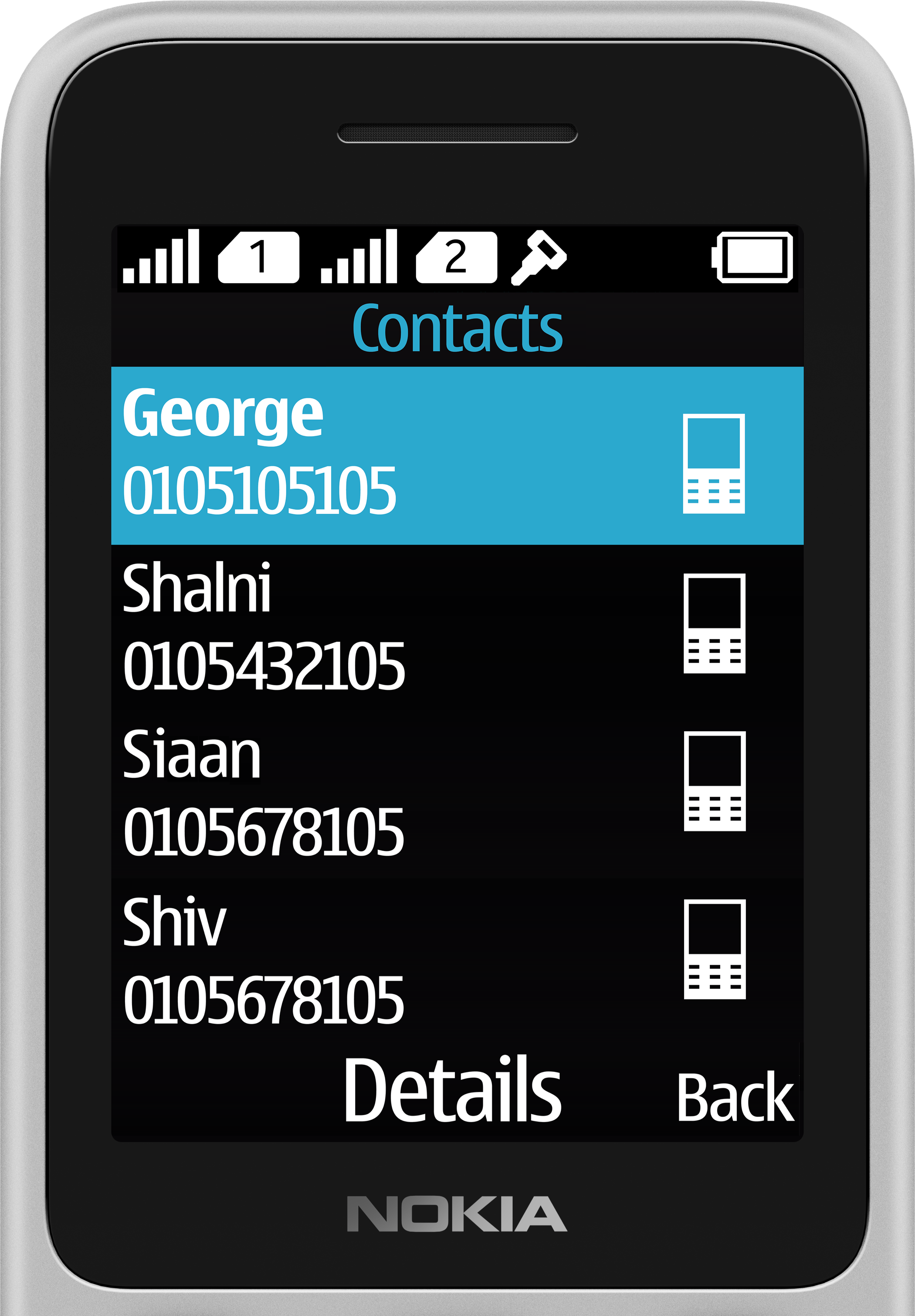 nokia 125 手机配备无线fm 调频收音机
