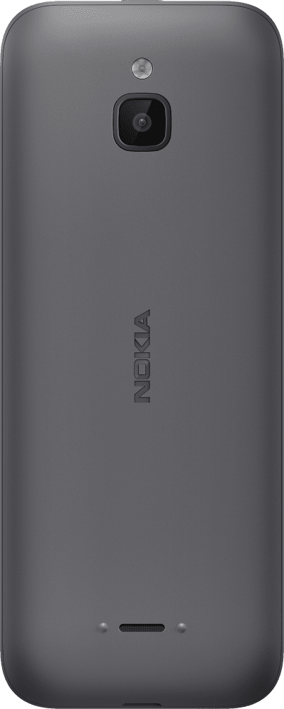 Enlarge Charcoal Nokia 6300 4G from Back