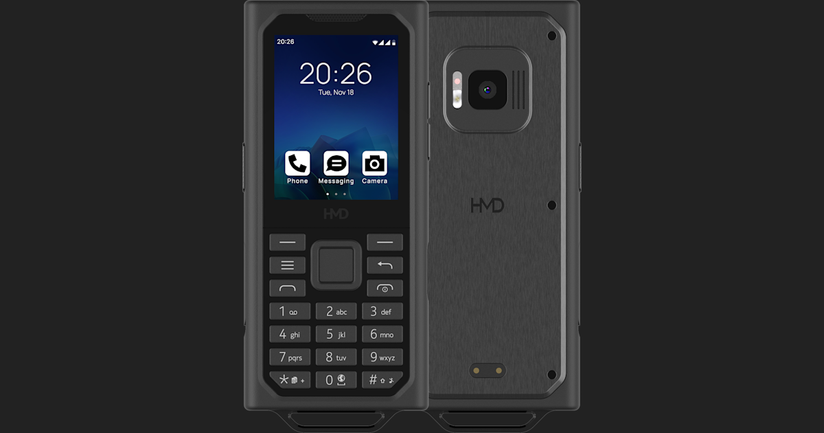HMD Terra M | A durable feature phone for tough conditions
