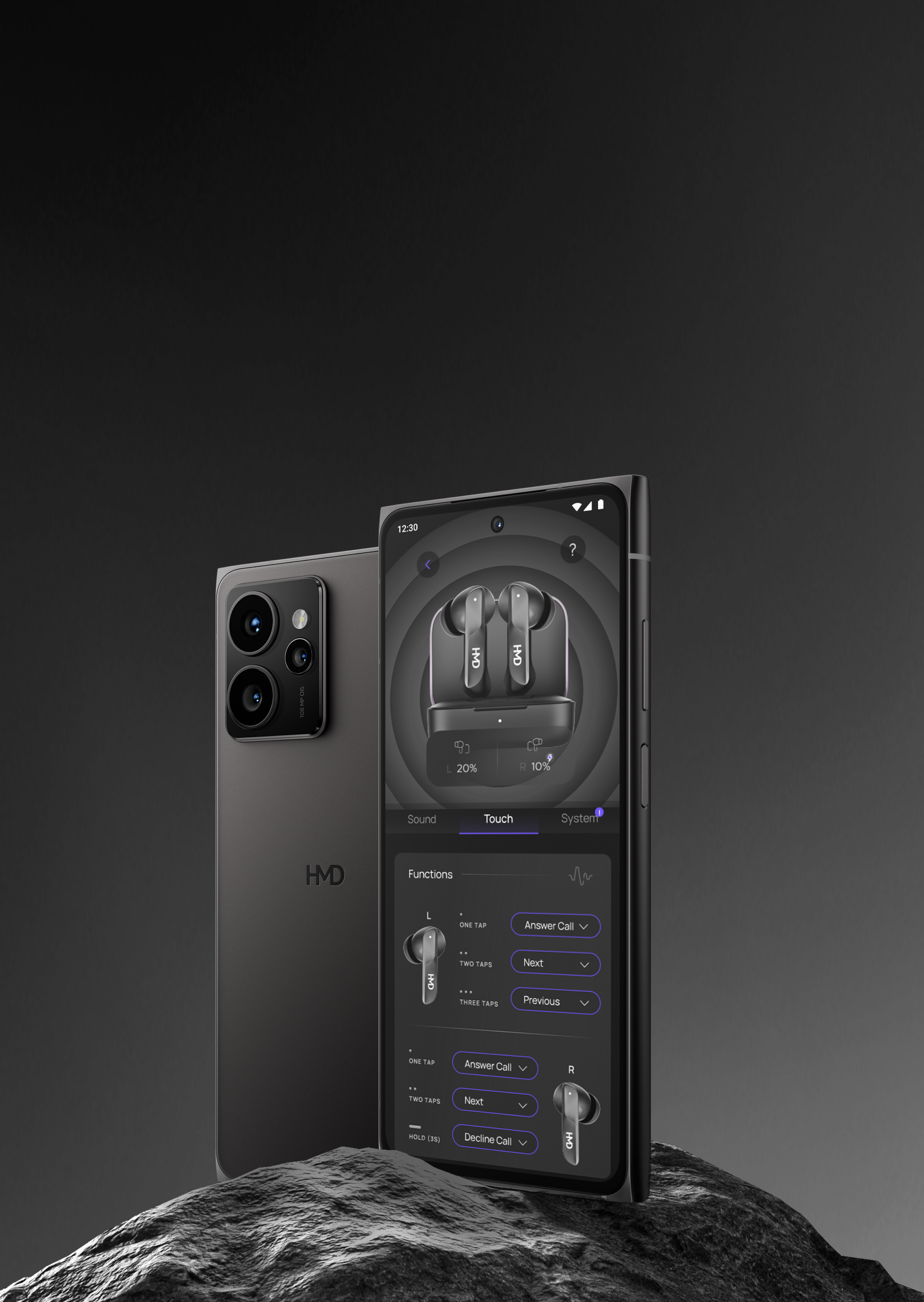 HMD DUB S60 | Bold, rich sound with equalizer modes.