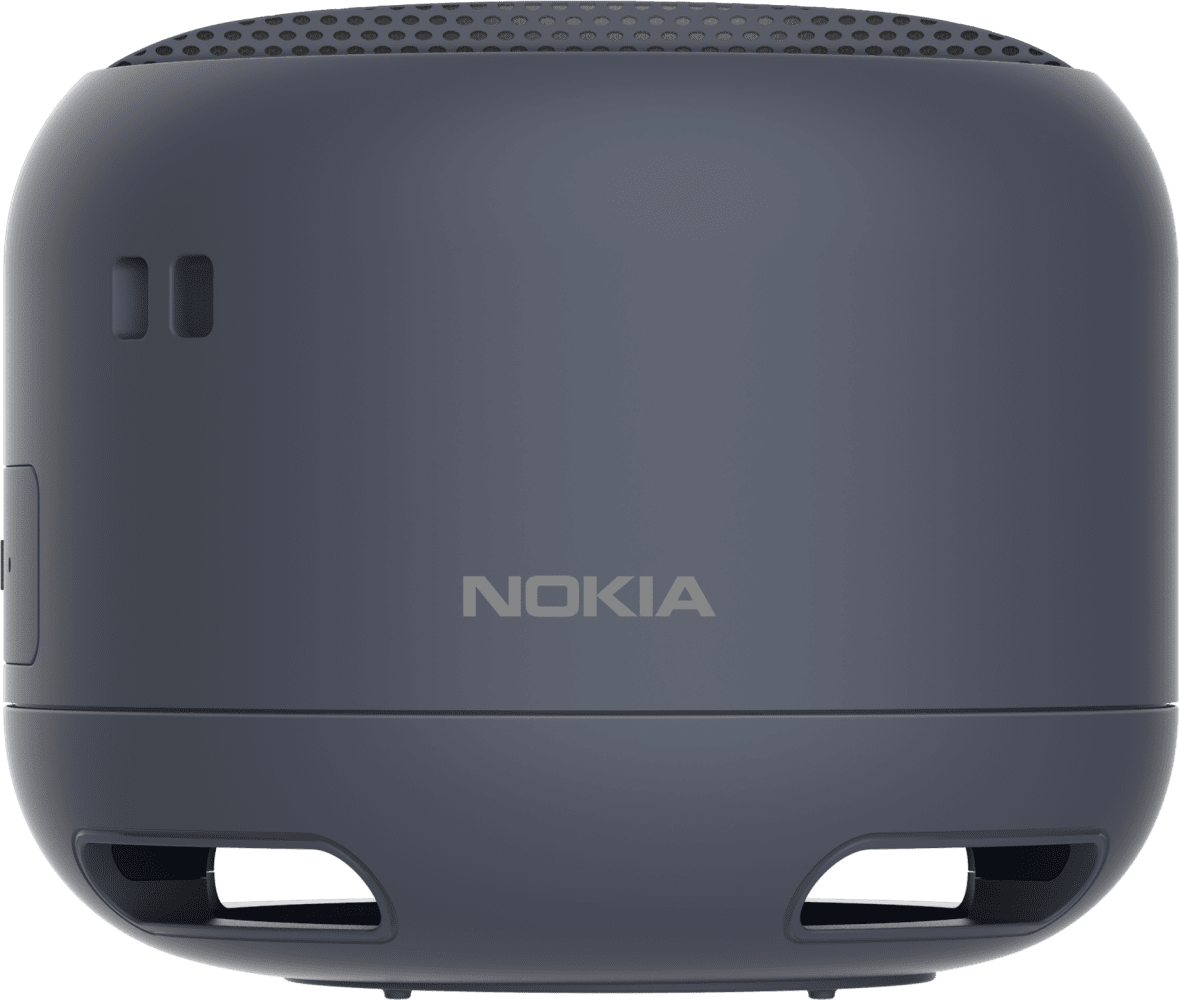 Suurenna Cloudy Blue Nokia Portable Wireless Speaker 2 suunnasta Etu- ja takapuoli