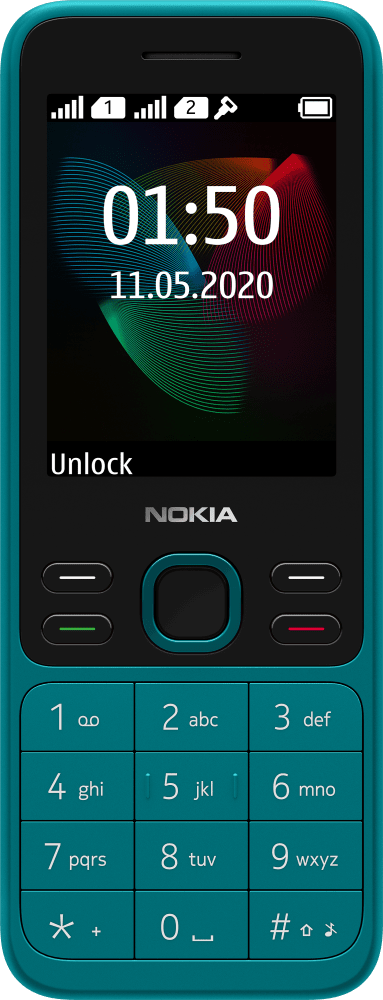 Enlarge Cyan Nokia 150  from Front