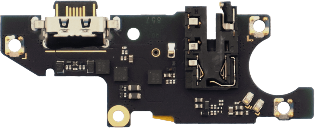 Black HMD Fusion Charging Port Kit from Front and Back