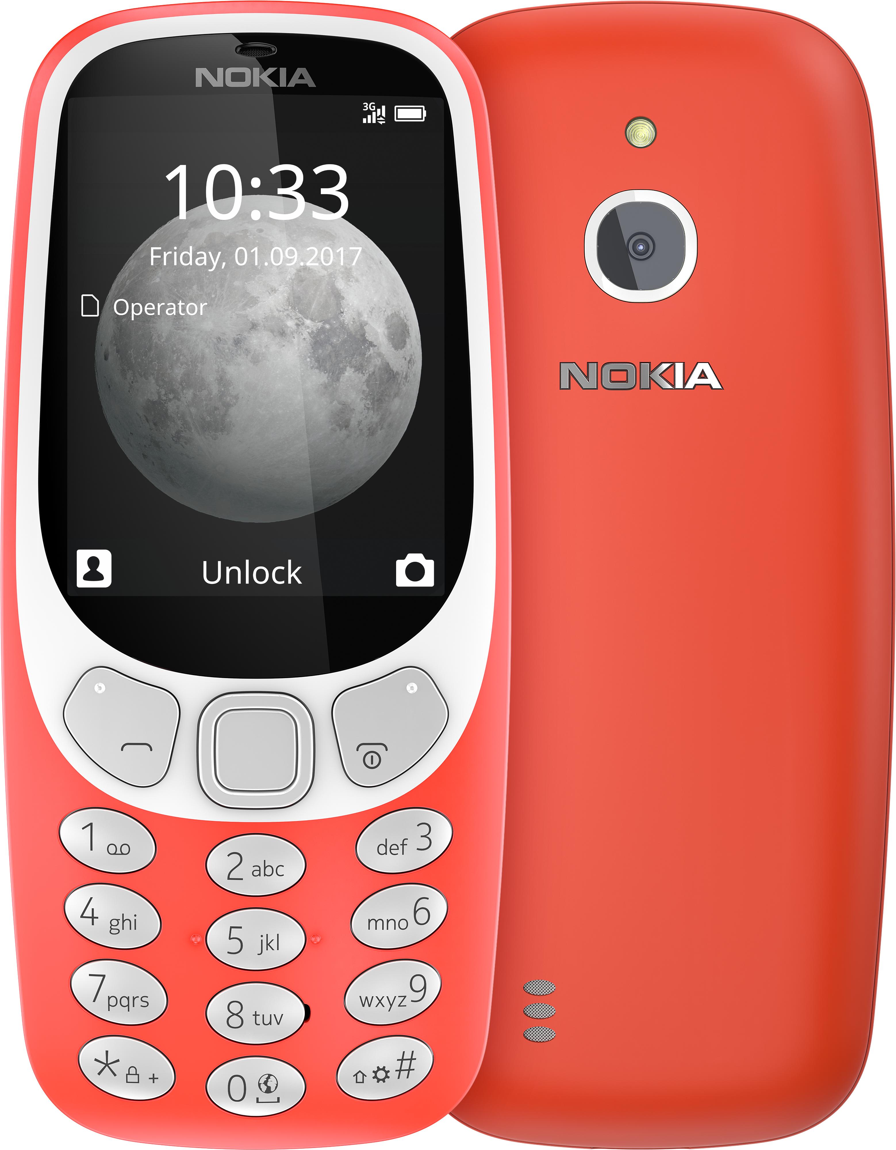 Faret vild Godkendelse Bunke af Nokia 3310 3G mobile phone | Legacy basic phone with 3G