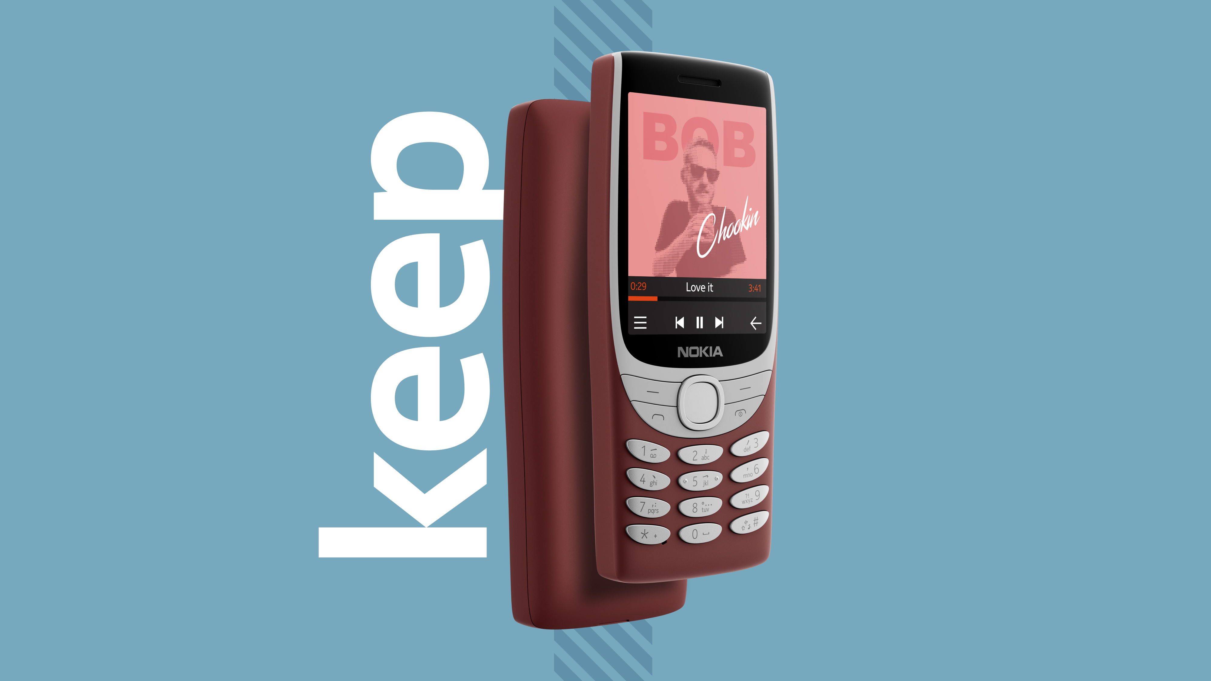 nokia 8210 red