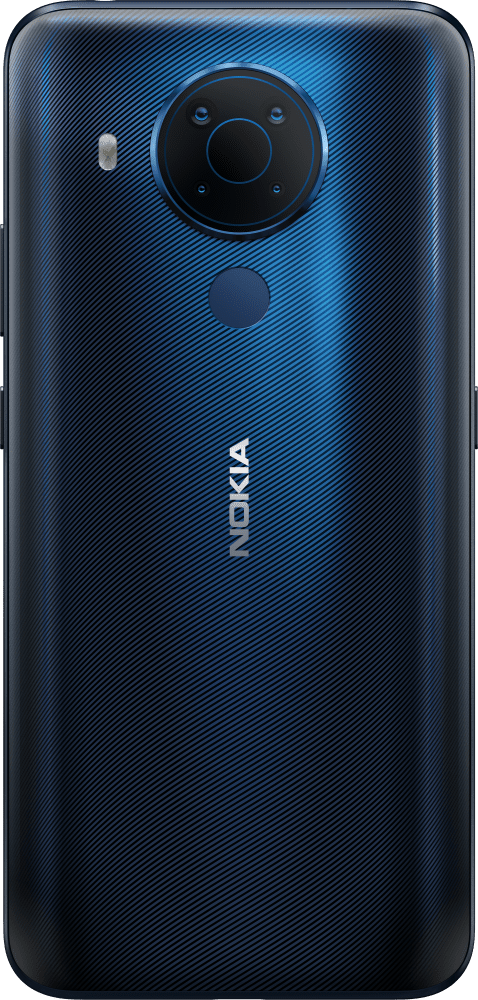 Enlarge Синій Nokia 5.4 from Back